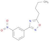 5-Butyl-3-(3-nitrophenyl)-1,2,4-oxadiazole