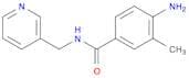 4-Amino-3-methyl-n-(3-pyridinylmethyl)benzamide