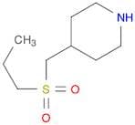 4-((Propylsulfonyl)methyl)piperidine