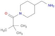 1-Propanone, 1-[4-(aminomethyl)-1-piperidinyl]-2,2-dimethyl-