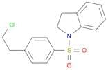 1-[4-(2-chloroethyl)phenyl]sulfonyl-2,3-dihydroindole