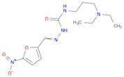 Hydrazinecarboxamide, N-[3-(diethylamino)propyl]-2-[(5-nitro-2-furanyl)methylene]-