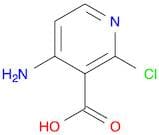 3-Pyridinecarboxylic acid, 4-amino-2-chloro-