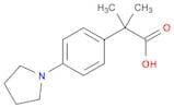 2-methyl-2-[4-(pyrrolidin-1-yl)phenyl]propanoic acid