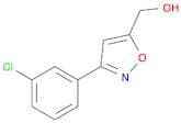 (3-(3-Chlorophenyl)isoxazol-5-yl)methanol