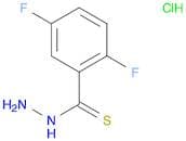 2,5-Difluorobenzothiohydrazide Hydrochloride