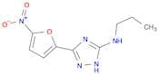 1H-1,2,4-Triazol-5-amine,3-(5-nitro-2-furanyl)-N-propyl-