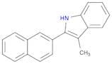 1H-Indole, 3-methyl-2-(2-naphthalenyl)-