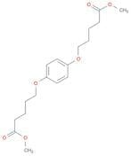 Pentanoic acid, 5,5'-[1,4-phenylenebis(oxy)]bis-, dimethyl ester (9CI)