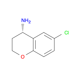 2H-1-Benzopyran-4-amine, 6-chloro-3,4-dihydro-, (4S)-