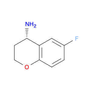 2H-1-Benzopyran-4-amine, 6-fluoro-3,4-dihydro-, (4S)-