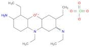 Phenoxazin-5-ium, 7-amino-3,6,10-triethyl-2-(ethylimino)-2,10-dihydro-, perchlorate (9CI)