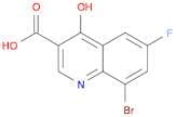 8-Bromo-6-fluoro-4-hydroxyquinoline-3-carboxylic acid