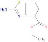 4H-Cyclopentathiazole-4-carboxylic acid, 2-amino-5,6-dihydro-, ethyl ester