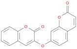 2H-1-Benzopyran-2-one, 3-[(2-oxo-2H-1-benzopyran-7-yl)oxy]-