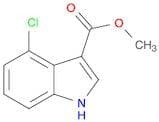1H-Indole-3-carboxylic acid, 4-chloro-, methyl ester