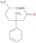 Benzenepropanoic acid, β-methyl-β-(3-methylbutyl)-