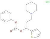 Carbonic acid, phenyl 3-(1-piperidinyl)-1-(2-thienyl)propyl ester, hydrochloride (9CI)