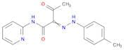 Butanamide, 2-[2-(4-methylphenyl)hydrazinylidene]-3-oxo-N-2-pyridinyl-
