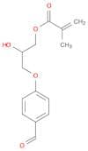 2-Propenoic acid, 2-methyl-, 3-(4-formylphenoxy)-2-hydroxypropyl ester