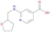 2-(((Tetrahydrofuran-2-yl)methyl)amino)isonicotinic acid