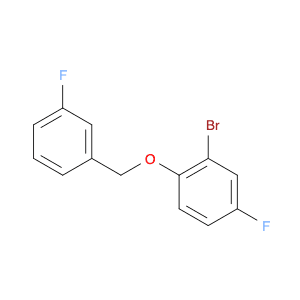 2-Bromo-4-fluoro-1-(3-fluorobenzyloxy)benzene