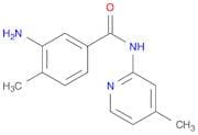 Benzamide, 3-amino-4-methyl-N-(4-methyl-2-pyridinyl)-