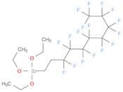 Silane, triethoxy(3,3,4,4,5,5,6,6,7,7,8,8,9,9,10,10,10-heptadecafluorodecyl)-