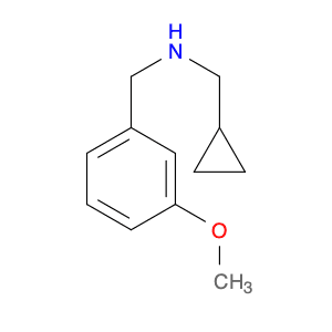 (Cyclopropylmethyl)[(3-methoxyphenyl)methyl]amine