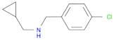 [(4-chlorophenyl)methyl](cyclopropylmethyl)amine