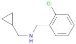 [(2-Chlorophenyl)methyl](cyclopropylmethyl)amine