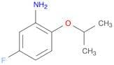 5-Fluoro-2-(propan-2-yloxy)aniline