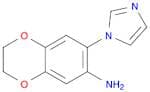 7-(1H-Imidazol-1-yl)-2,3-dihydro-1,4-benzodioxin-6-amine