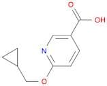 6-(Cyclopropylmethoxy)nicotinic acid