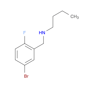 1-Bromo-4-fluoro-2-(butylaminomethyl)benzene