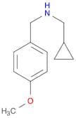 (cyclopropylmethyl)[(4-methoxyphenyl)methyl]amine