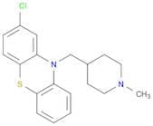 10H-Phenothiazine,2-chloro-10-[(1-methyl-4-piperidinyl)methyl]-