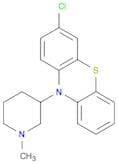 10H-Phenothiazine, 3-chloro-10-(1-methyl-3-piperidinyl)-