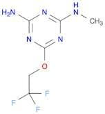 N-methyl-6-(2,2,2-trifluoroethoxy)-1,3,5-triazine-2,4-diamine