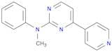 2-Pyrimidinamine, N-methyl-N-phenyl-4-(4-pyridinyl)-