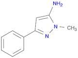 1H-Pyrazol-5-amine, 1-methyl-3-phenyl-