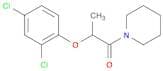 1-Propanone, 2-(2,4-dichlorophenoxy)-1-(1-piperidinyl)-