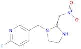 Pyridine, 2-fluoro-5-[[2-(nitromethylene)-1-imidazolidinyl]methyl]-
