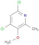 Pyridine, 4,6-dichloro-3-methoxy-2-methyl-