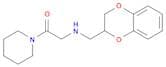 Ethanone, 2-[[(2,3-dihydro-1,4-benzodioxin-2-yl)methyl]amino]-1-(1-piperidinyl)-