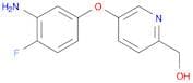 (5-(3-Amino-4-fluorophenoxy)pyridin-2-yl)methanol