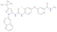 N-[3-tert-Butyl-1-(quinolin-6-yl)-1H-pyrazol-5-yl]-N'-[2-fluoro-4-[(2-(methylcarbamoyl)pyridin-4-y…