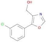 (5-(3-Chlorophenyl)oxazol-4-yl)methanol