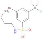 N-Butyl 3-bromo-5-(trifluoromethyl)benzenesulfonamide