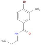 4-Bromo-3-methyl-N-propylbenzamide